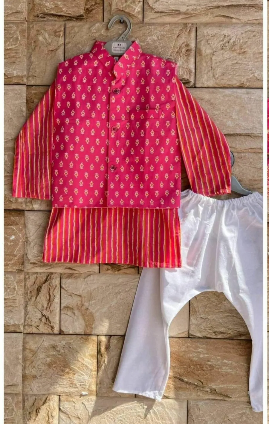Boys Kurta Pajama Set by Stay Desi Kids Ethnic Wear