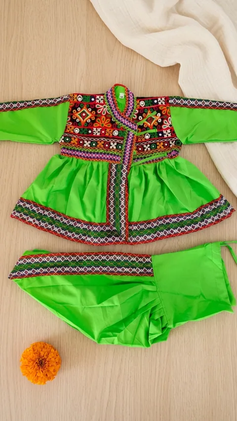 Boys Garba Kediya & Dhoti Set, kids ethnic wear by Stay Desi