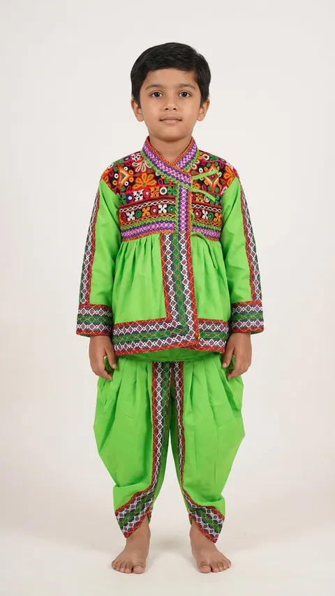 Boys Garba Kediya & Dhoti Set