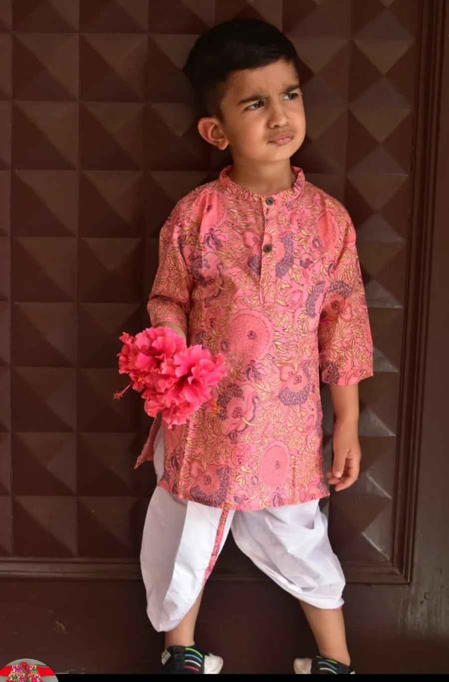 Boys Dhoti Kurta Set, view 2